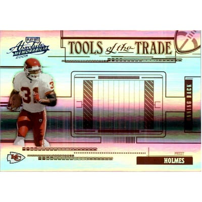 2005 Absolute Memorabilia Tools of the Trade Red Spectrum #72 Priest Holmes