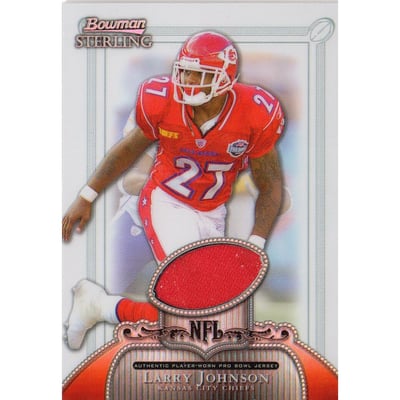 2006 Bowman Sterling Refractors #LJ Larry Johnson JSY