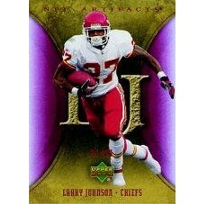 2007 Artifacts Red #52 Larry Johnson