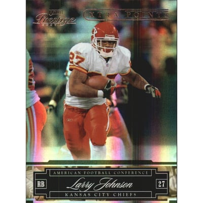 2007 Playoff Prestige Xtra Points Green #75 Larry Johnson