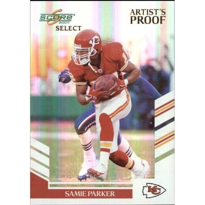 2007 Select Artist's Proof #261 Samie Parker