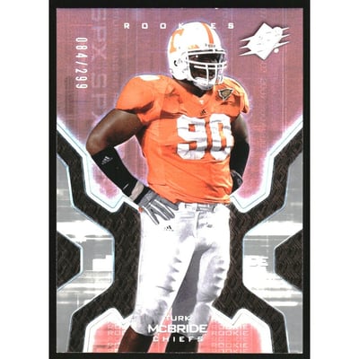 2007 SPx Silver Holofoil Rookies #119 Turk McBride