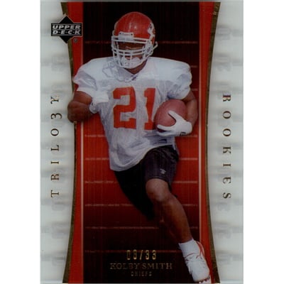 2007 Upper Deck Trilogy Gold #159 Kolby Smith