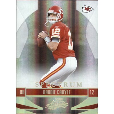2008 Absolute Memorabilia Spectrum Gold #74 Brodie Croyle