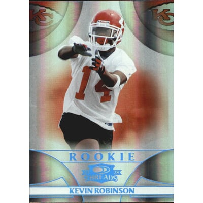 2008 Donruss Threads Platinum Holofoil #205 Kevin Robinson