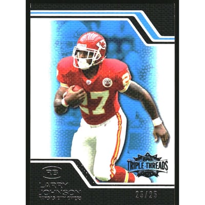 2008 Topps Triple Threads Sapphire #45 Larry Johnson