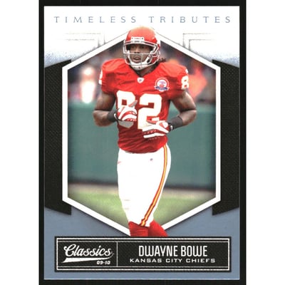 2010 Classics Timeless Tributes Platinum #48 Dwayne Bowe