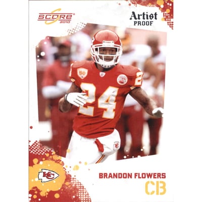 2010 Score Artist's Proof #141 Brandon Flowers