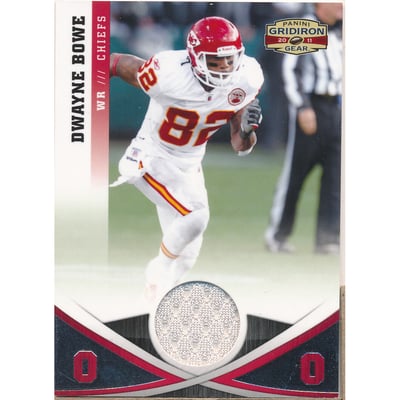 2011 Panini Gridiron Gear Jerseys O's #54 Dwayne Bowe/49