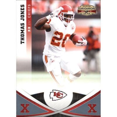 2011 Panini Gridiron Gear Platinum X's #57 Thomas Jones