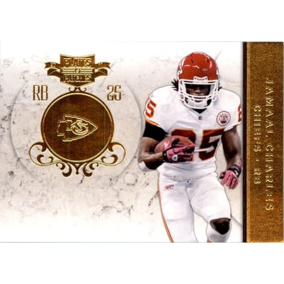 2011 Panini Plates and Patches Gold #25 Jamaal Charles