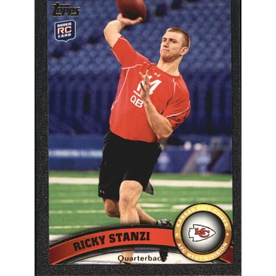 2011 Topps Black #134 Ricky Stanzi