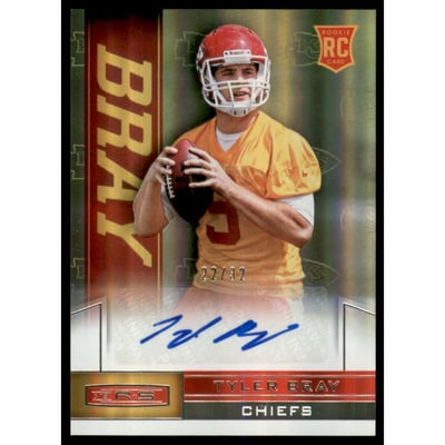 2013 Rookies and Stars Rookie Autographs Team Logo Holofoil #193 Tyler Bray
