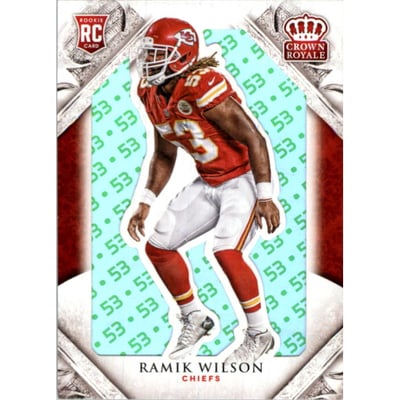 2015 Crown Royale Retail Jersey Number #122 Ramik Wilson/53