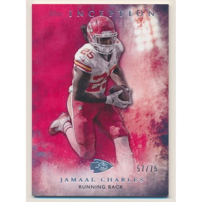 2015 Topps Inception Red #80 Jamaal Charles