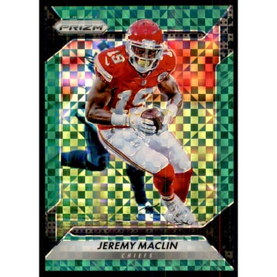 2016 Panini Prizm Prizms Green Power #194 Jeremy Maclin
