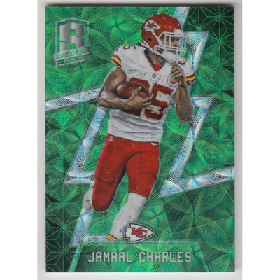 2016 Panini Spectra Neon Green #4 Jamaal Charles