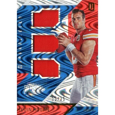 2016 Panini Unparalleled Rookie Jerseys Triple #37 Kevin Hogan