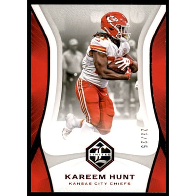 2018 Limited Ruby Spotlight #49 Kareem Hunt