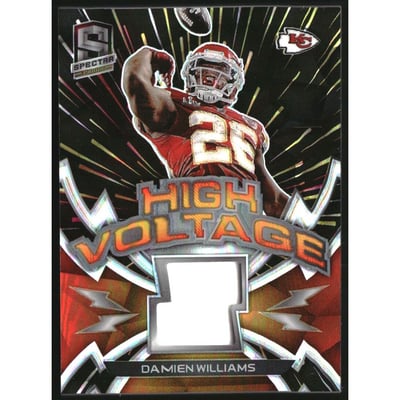 2020 Panini Spectra High Voltage Materials #1 Tarik Cohen