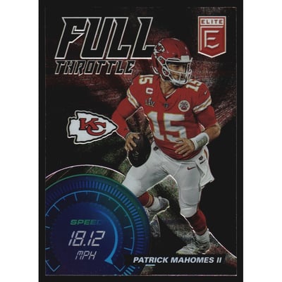 2021 Elite Full Throttle Pink #9 Patrick Mahomes II