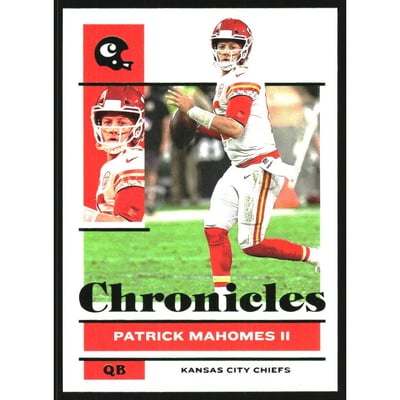 2021 Panini Chronicles Green #54 Patrick Mahomes II