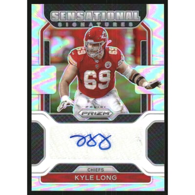 2021 Panini Prizm Sensational Signatures #7 Kyle Long/99