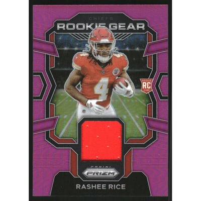 2023 Panini Prizm Rookie Gear Prizms Pink #15 Rashee Rice