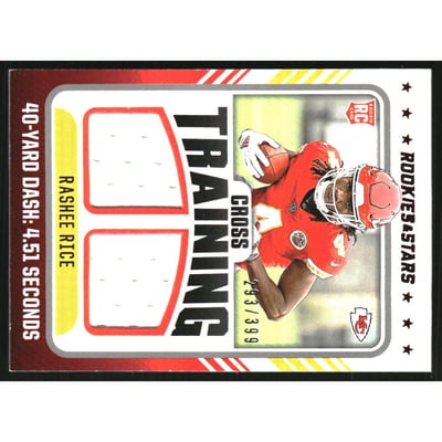 2023 Rookies and Stars Cross Training Materials #28 Rashee Rice