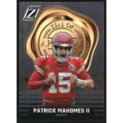 2023 Zenith Zeal of Approval #1 Patrick Mahomes II