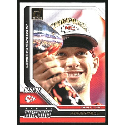 2024 Donruss Best of Instant #12 Patrick Mahomes II