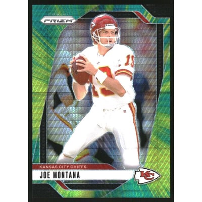 2024 Panini Prizm Prizms Hyper #147 Joe Montana