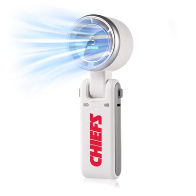 Kansas City Chiefs ActionHeat AlphaCool Rechargeable Handheld Fan
