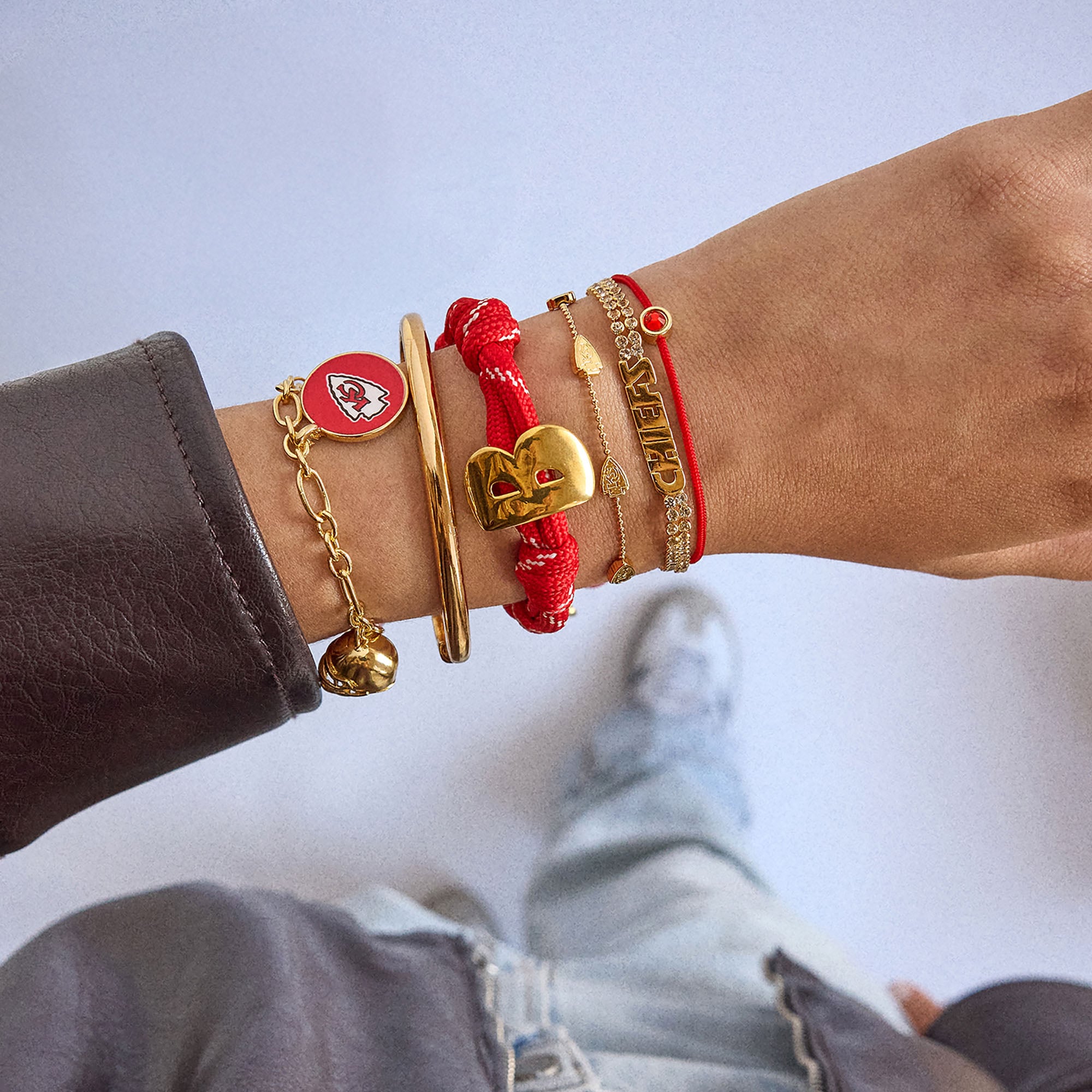 BaubleBar  Kansas City Chiefs Charm Bracelet