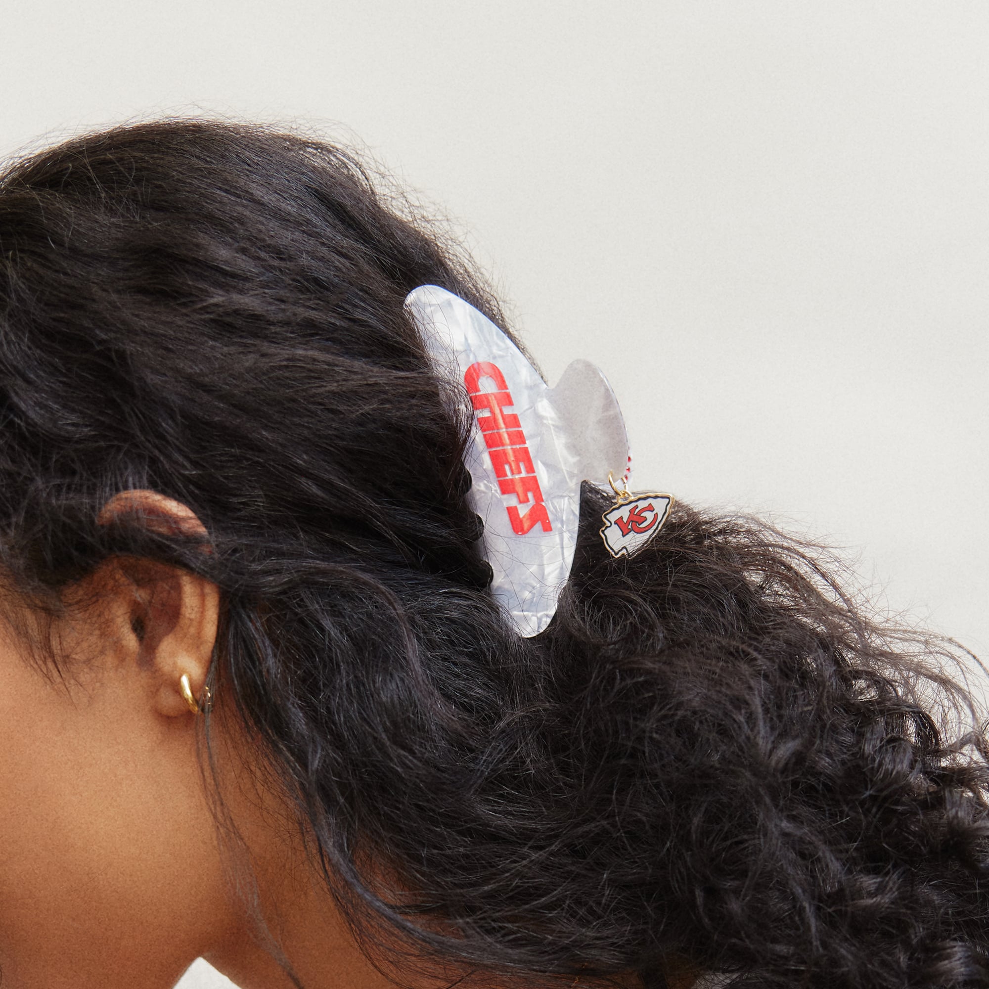 BaubleBar Kansas City Chiefs Charmed Hair Clip