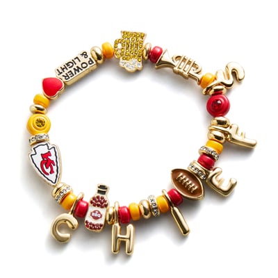 Kansas City Chiefs BaubleBar Motif Beaded Bracelet
