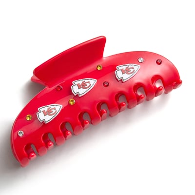 BaubleBar Kansas City Chiefs Stacked Hair Claw Clip
