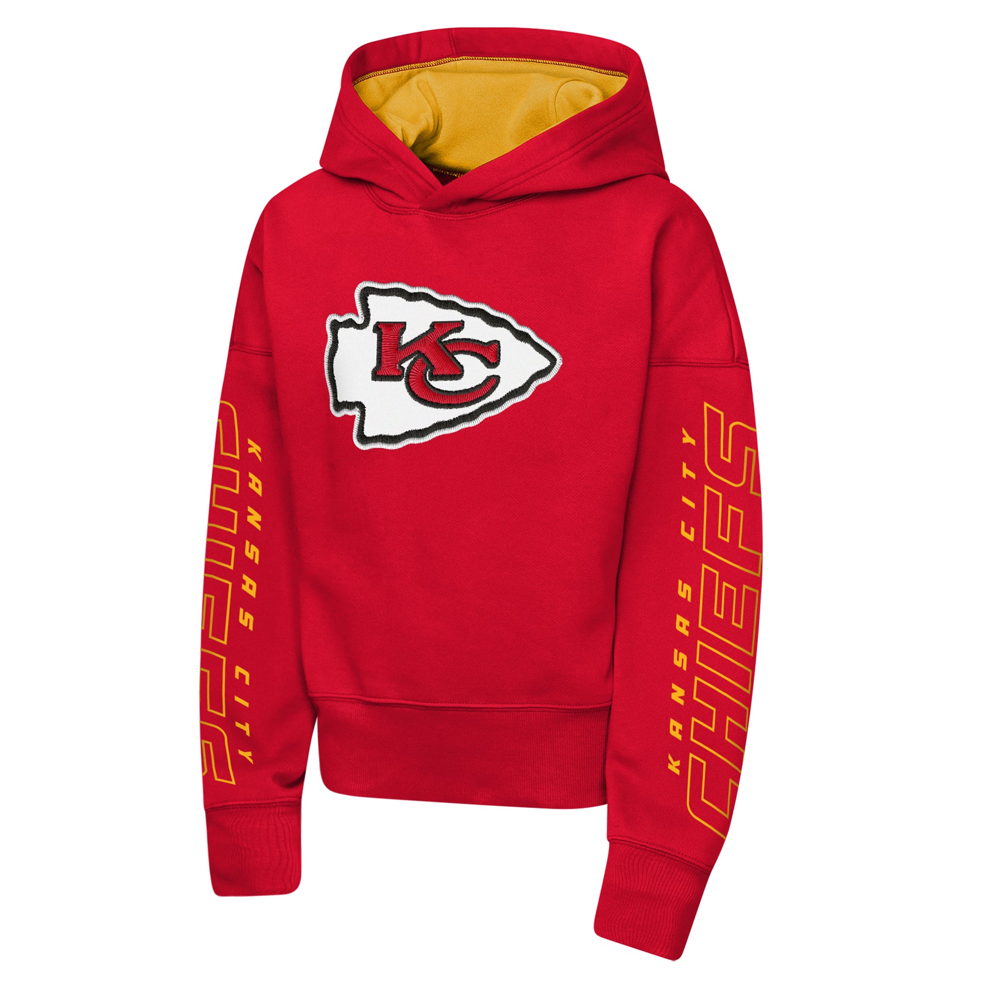 Sweat à capuche Outerstuff rouge Kansas City Chiefs Miss Tailgate pour filles