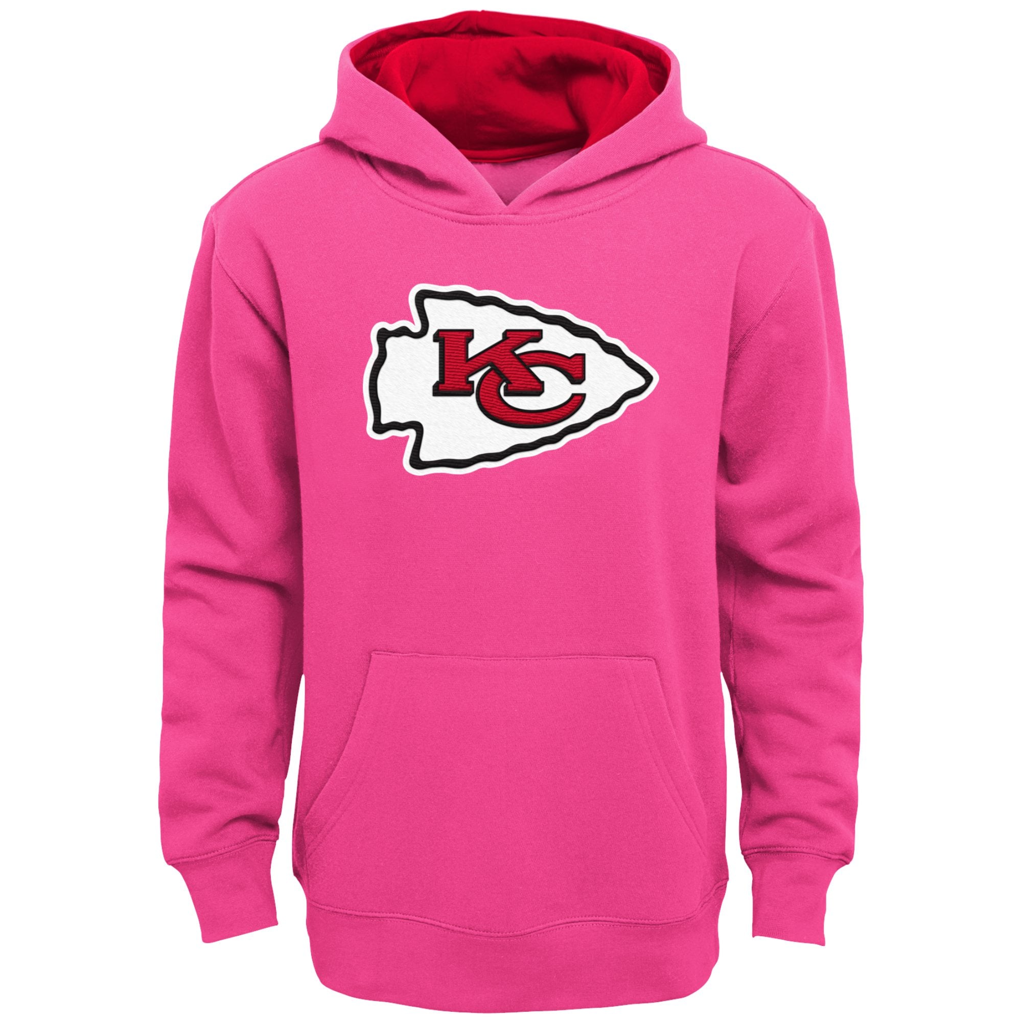 Sweat à capuche rose Kansas City Chiefs Prime pour filles