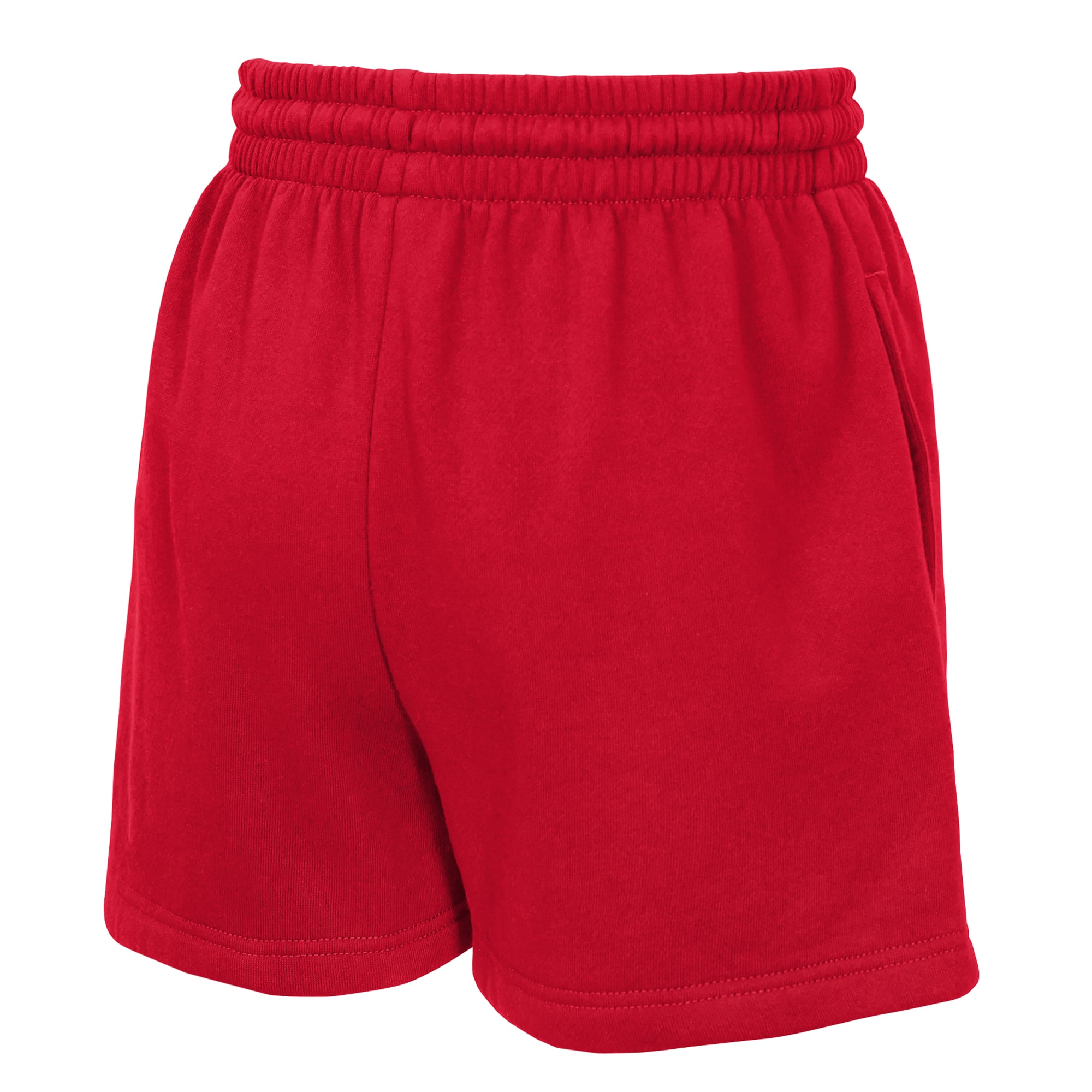 Girls Youth WEAR by Erin Andrews  Red Kansas City Chiefs Zone Fleece V-Neck Sweatshirt and Shorts Set