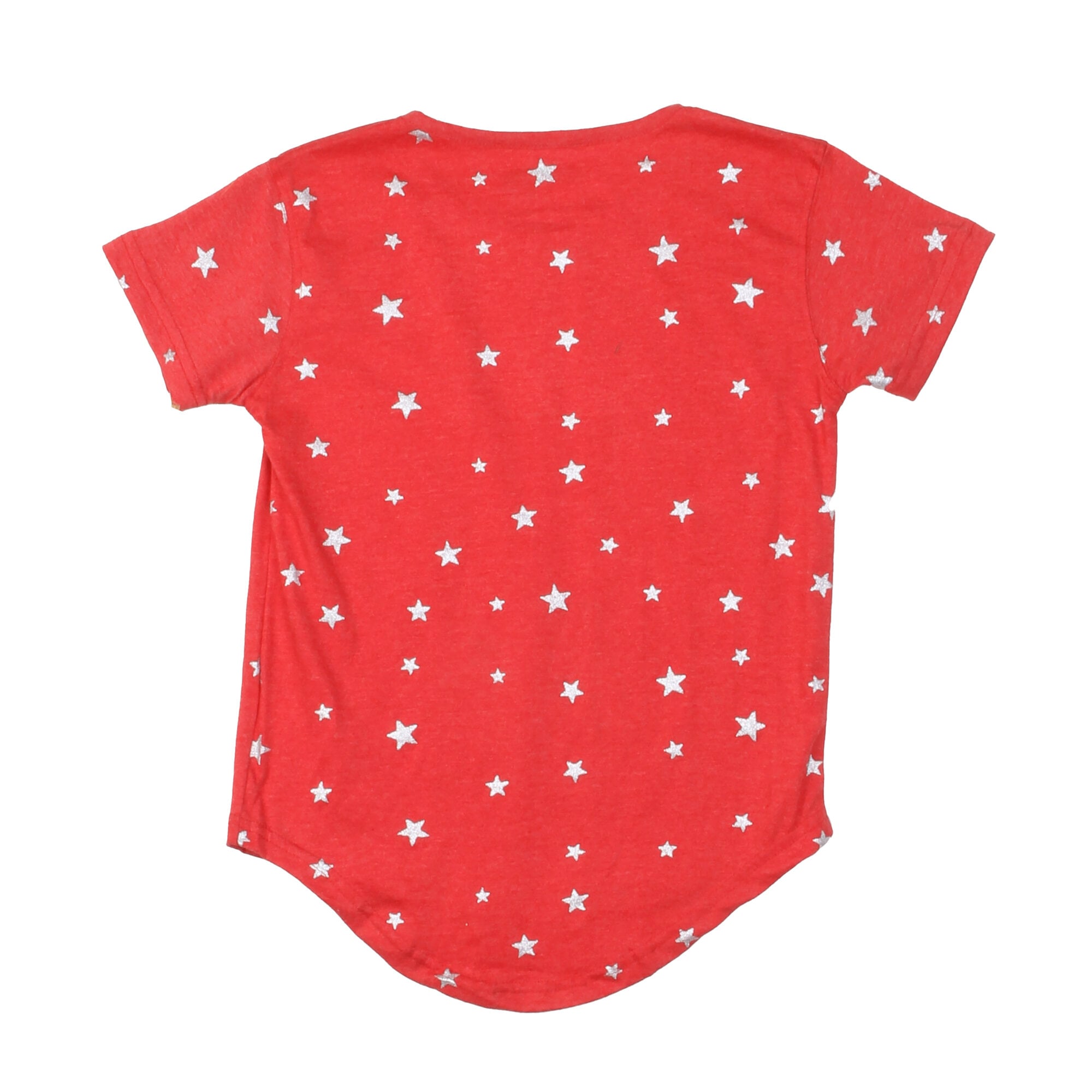 T-shirt à étoiles scintillantes rouges Wes & Willy des Kansas City Chiefs pour filles