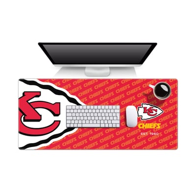 Kansas City Chiefs IDNA 15.7" x 35.4" Logo Series Desk Pad