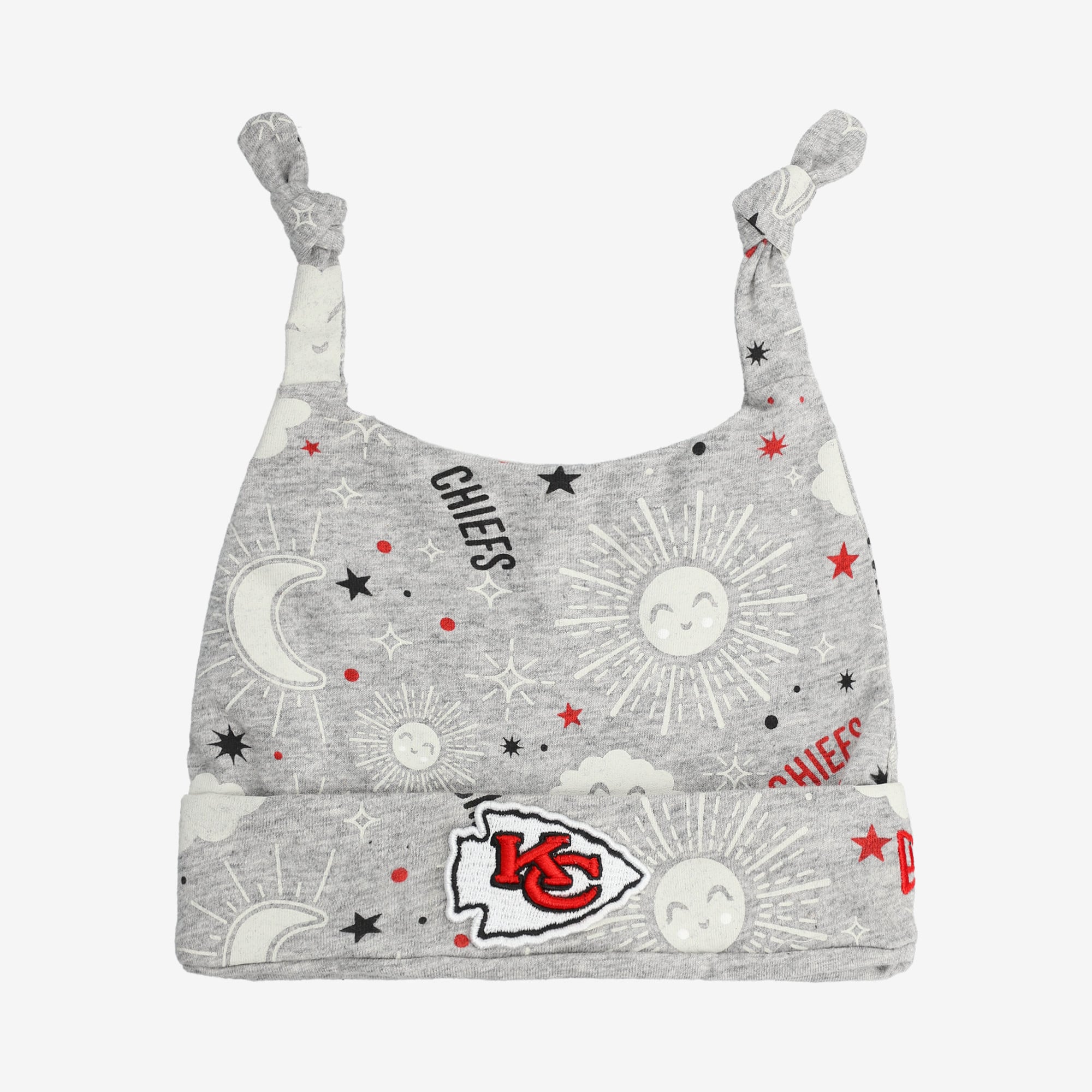 Bonnet en maille New Era pour bébé, gris chin