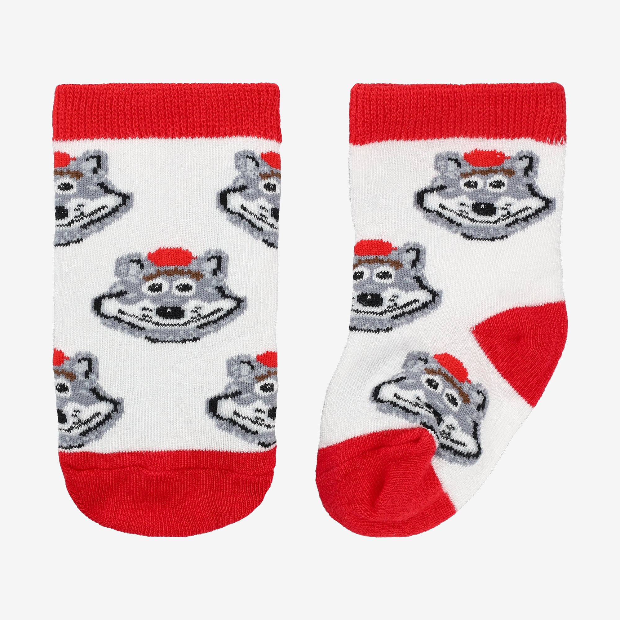 Chaussettes Baby Starter blanches à imprimé intégral Kansas City Chiefs