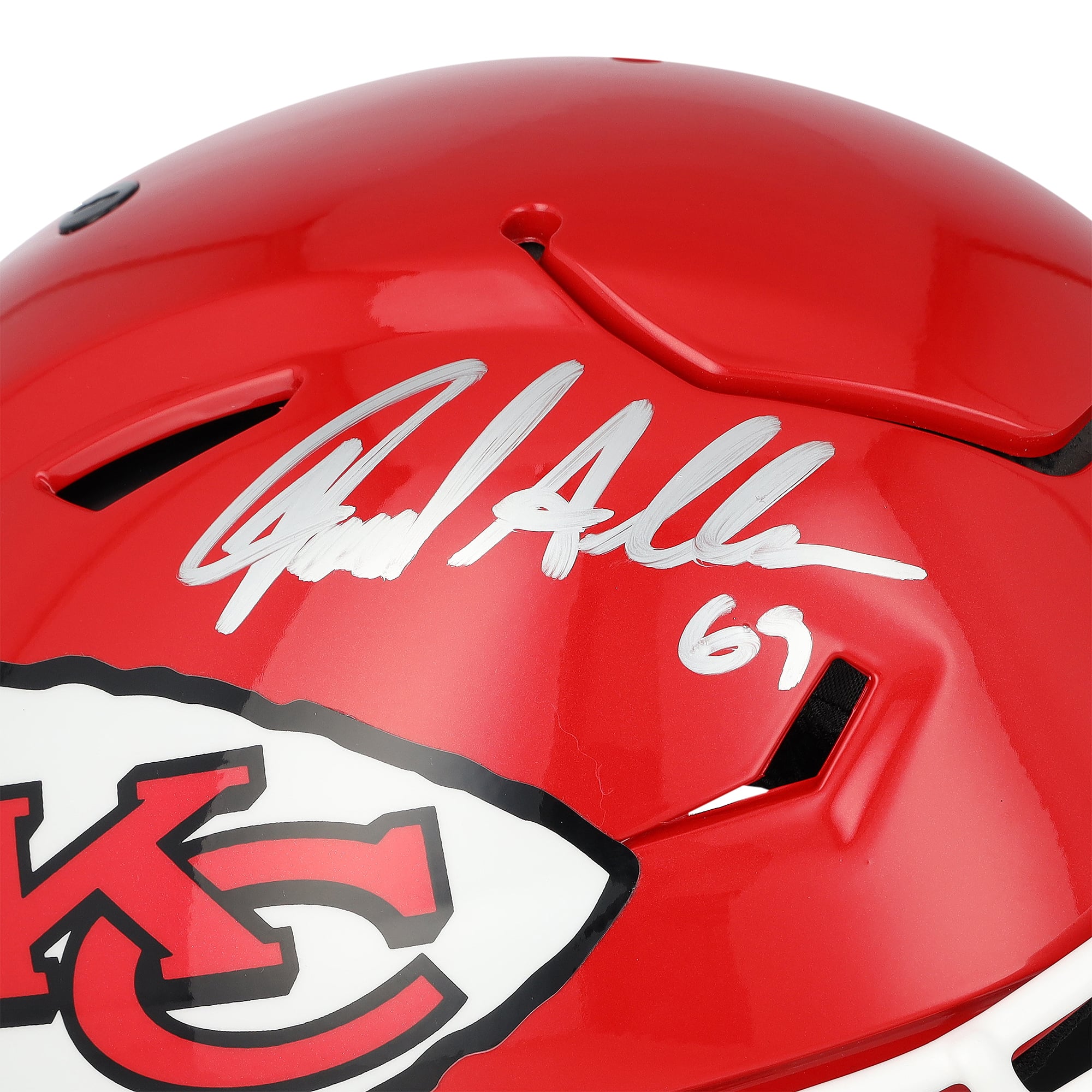 Casque Riddell Speed ​​Flex Authentic autographié par Jared Allen, Kansas City Chiefs