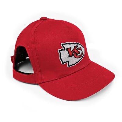 Kansas City Chiefs Adjustable Pet Hat