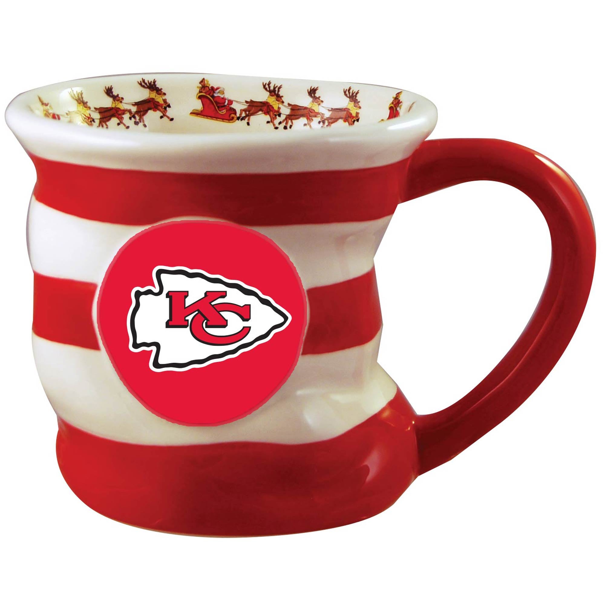 Kansas City Chiefs Holiday Stocking Mug