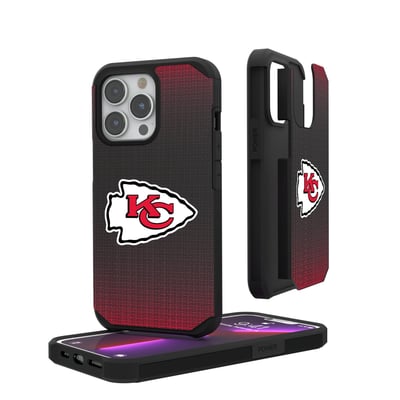 Kansas City Chiefs Linen Logo iPhone Rugged Case