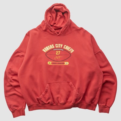 Kansas City Chiefs NFL 2000s Hooded Pullover Sweatshirt - Red - XL by Fanatics Real Vintage