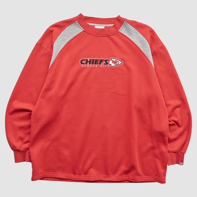 Kansas City Chiefs NFL 2000s Pullover Sweatshirt - Red - XL by Fanatics Real Vintage